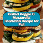 Grilled Veggie & Mozzarella Sandwiches Recipe
