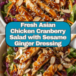 Asian Chicken Cranberry Salad Recipe