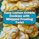 Lemon Crinkle Cookies Recipe