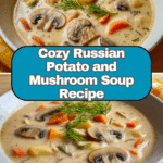 Russian Potato and Mushroom Soup Recipe