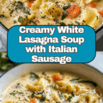 White Lasagna Soup Recipe