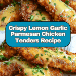 Lemon Garlic Parmesan Chicken Tenders Recipe