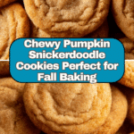 Chewy Pumpkin Snickerdoodle Cookies Recipe