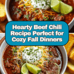 Chili Recipe for Cozy Fall Dinners Recipe