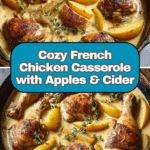 French Chicken Casserole and Apples Delight Recipe