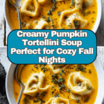 Creamy Pumpkin Tortellini Soup Recipe