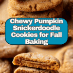 Chewy Pumpkin Snickerdoodle Cookies Recipe