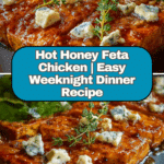 Hot Honey Infused Feta Chicken Recipe
