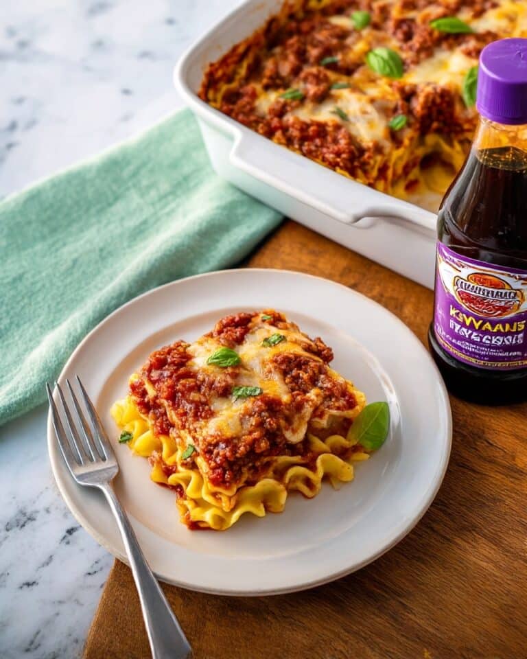 Stuffed Shells with Savory Beef Sauce Recipe