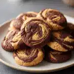 Chocolate Peanut Butter Swirl Cookies Recipe