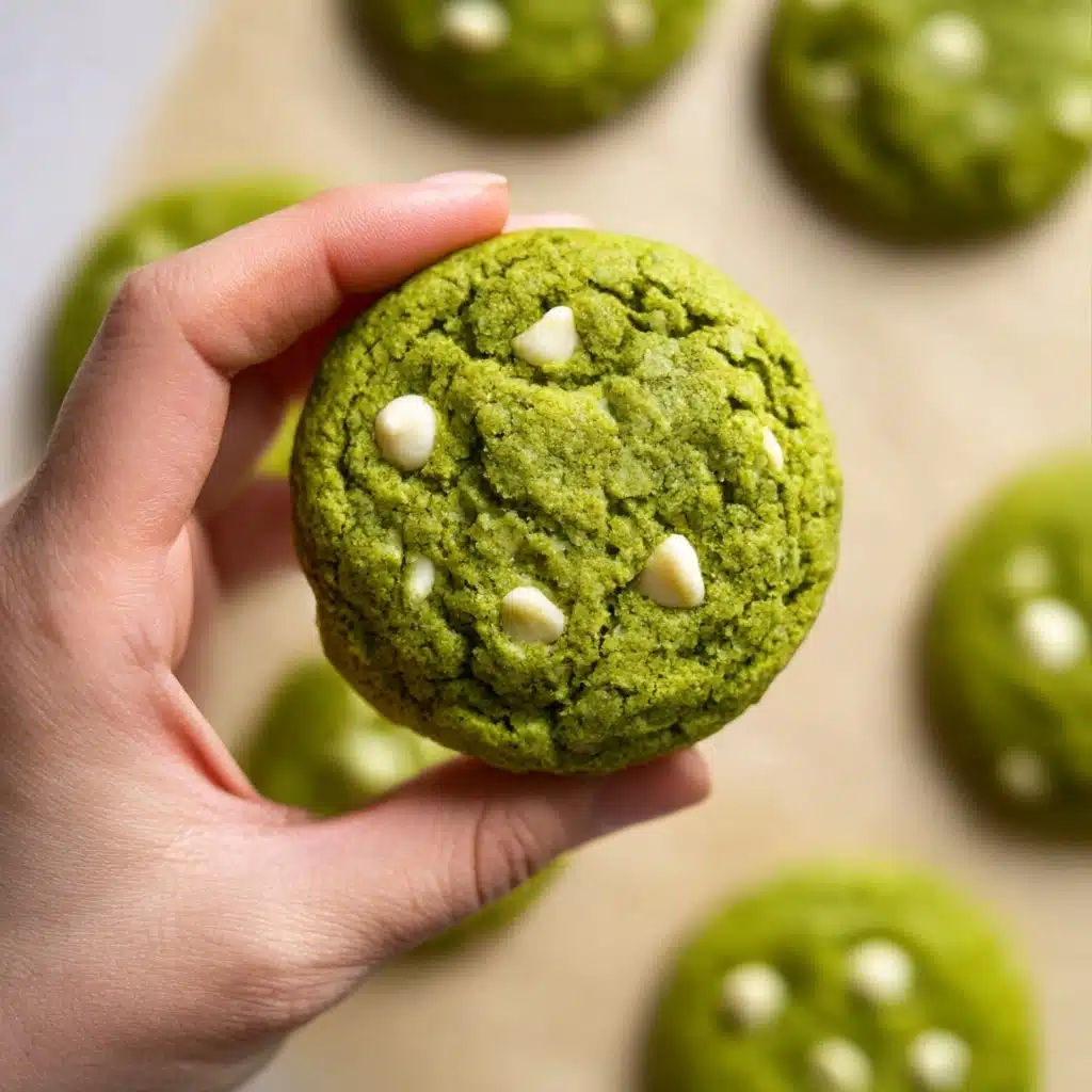 Matcha Latte Cookies Recipe - Recipe Image