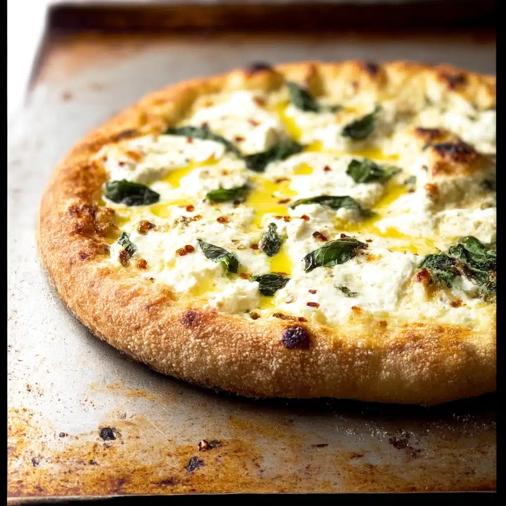 White Pizza Recipe - Recipe Image