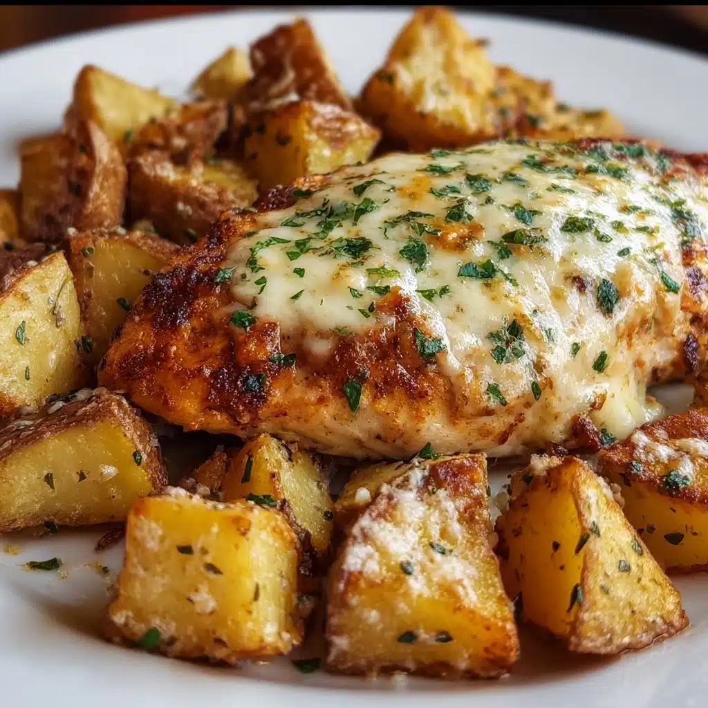 Next, transfer the coated chicken and potatoes to a baking dish or sheet pan Recipe - Recipe Image
