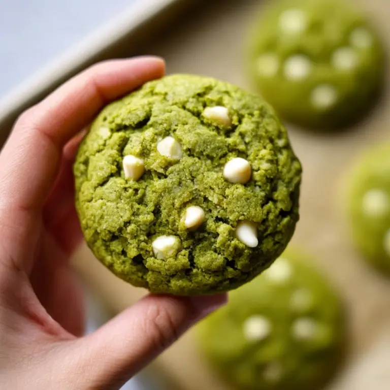 Matcha Latte Cookies Recipe