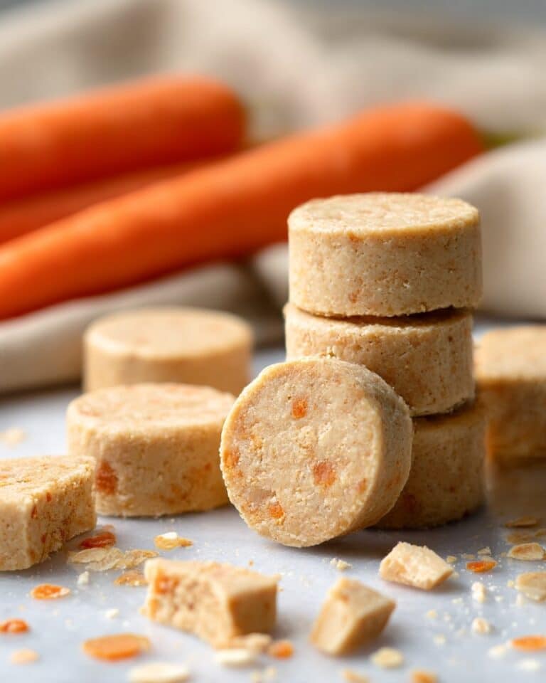 Peanut Butter Oatmeal No Bake Dog Treats Recipe