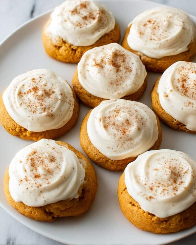 Pumpkin Cookies with Cream Cheese Frosting Recipe
