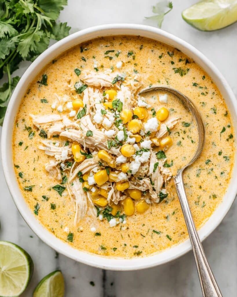 Mexican Street Corn Soup Recipe