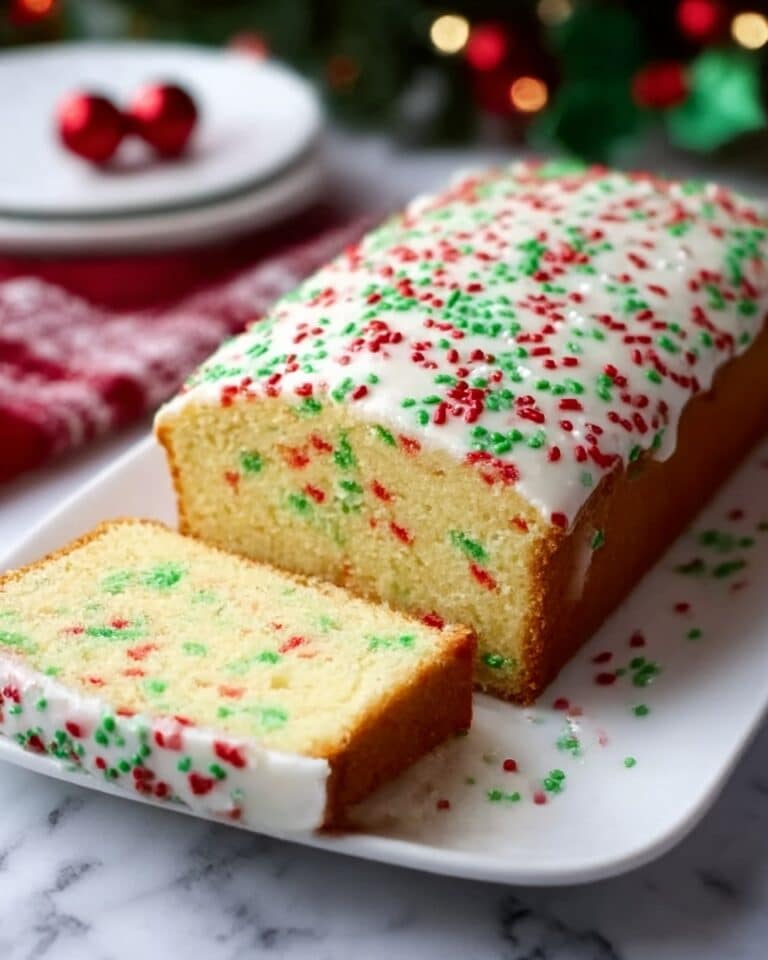 Christmas Sprinkle Buttermilk Bread Recipe