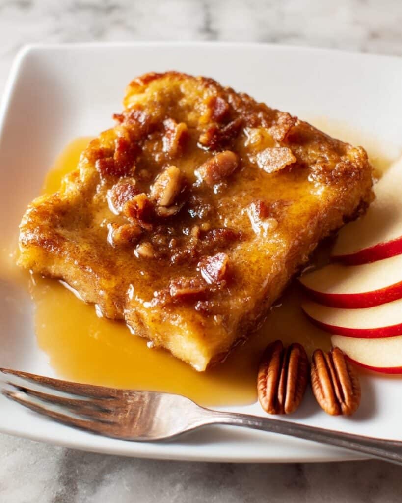 Maple Apple Pecan French Toast Recipe