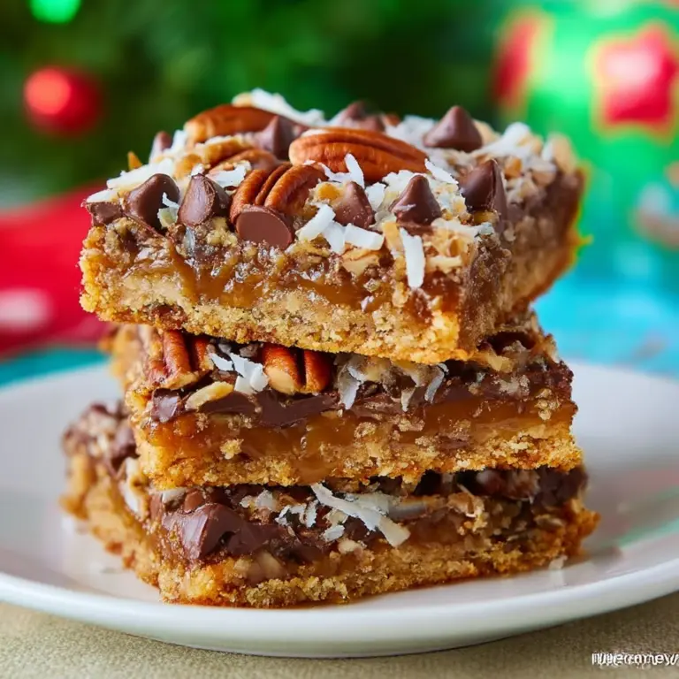 Caramel Magic Cookies Bars Recipe
