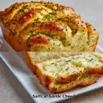 Swirled Garlic Herb And Cheese Bread Recipe