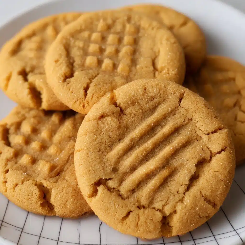 Soft and Chewy Peanut Butter Cookies Recipe - Recipe Image