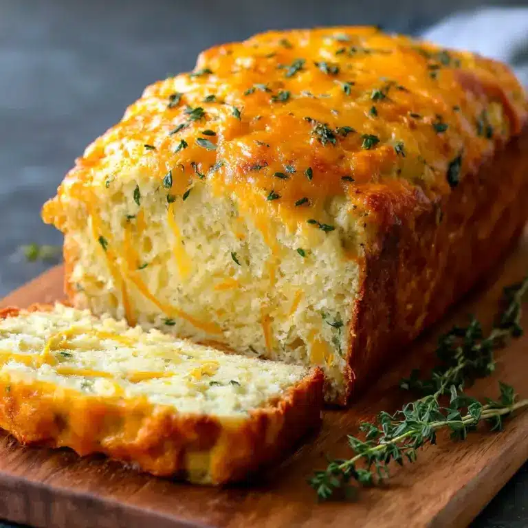 Cheddar Cheese Quick Bread Recipe