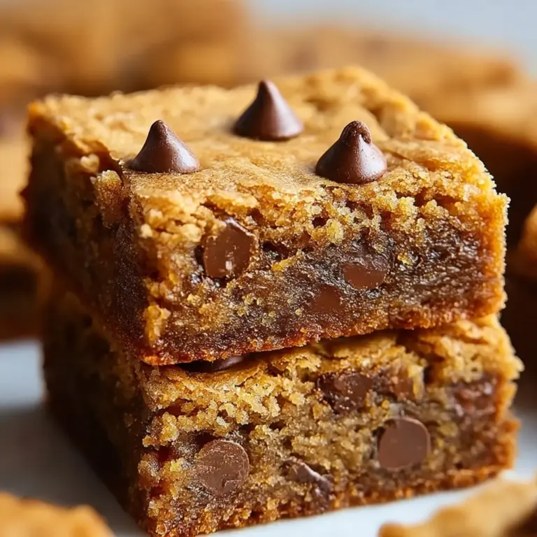 Homemade Brown Butter Pumpkin Blondies for Cozy Nights Recipe