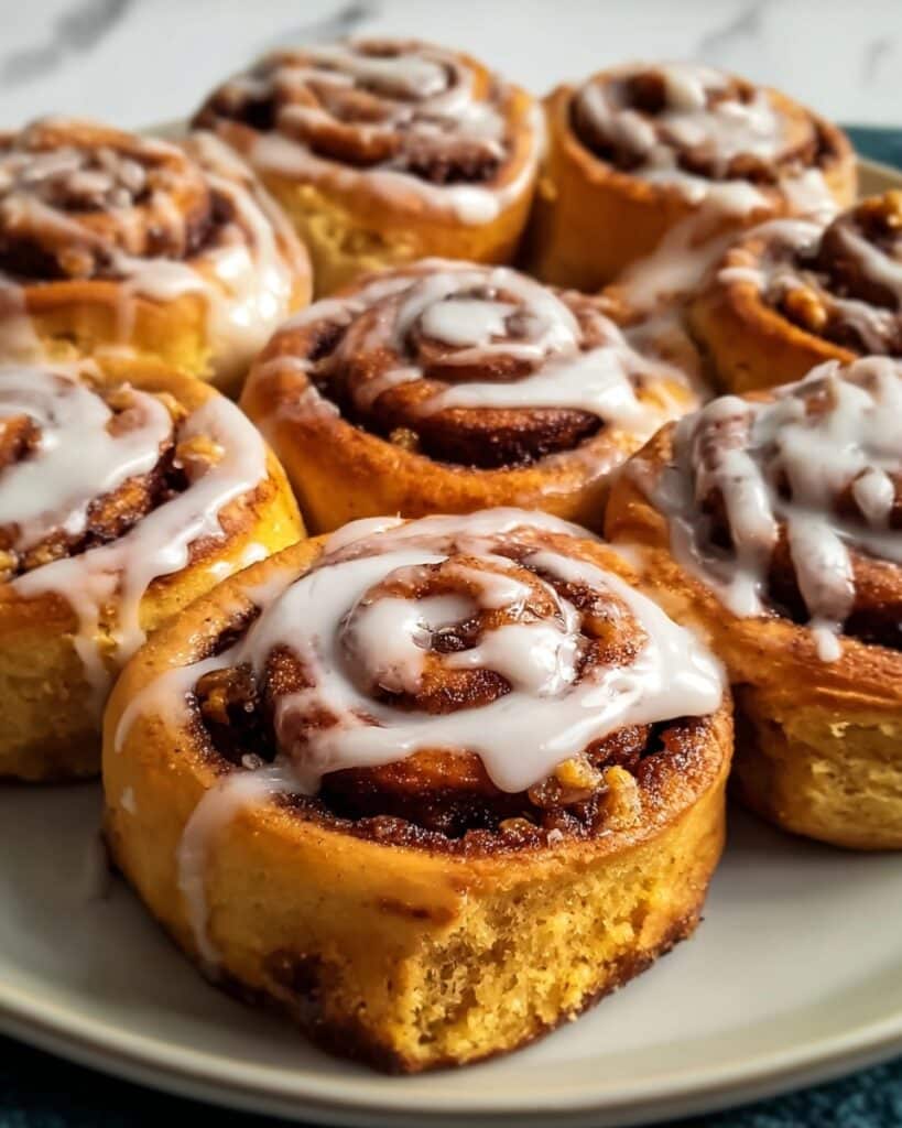 The Best Pumpkin Cinnamon Rolls Recipe