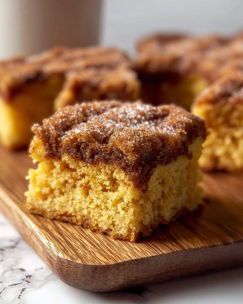 Pumpkin Snickerdoodle Snack Cake Recipe