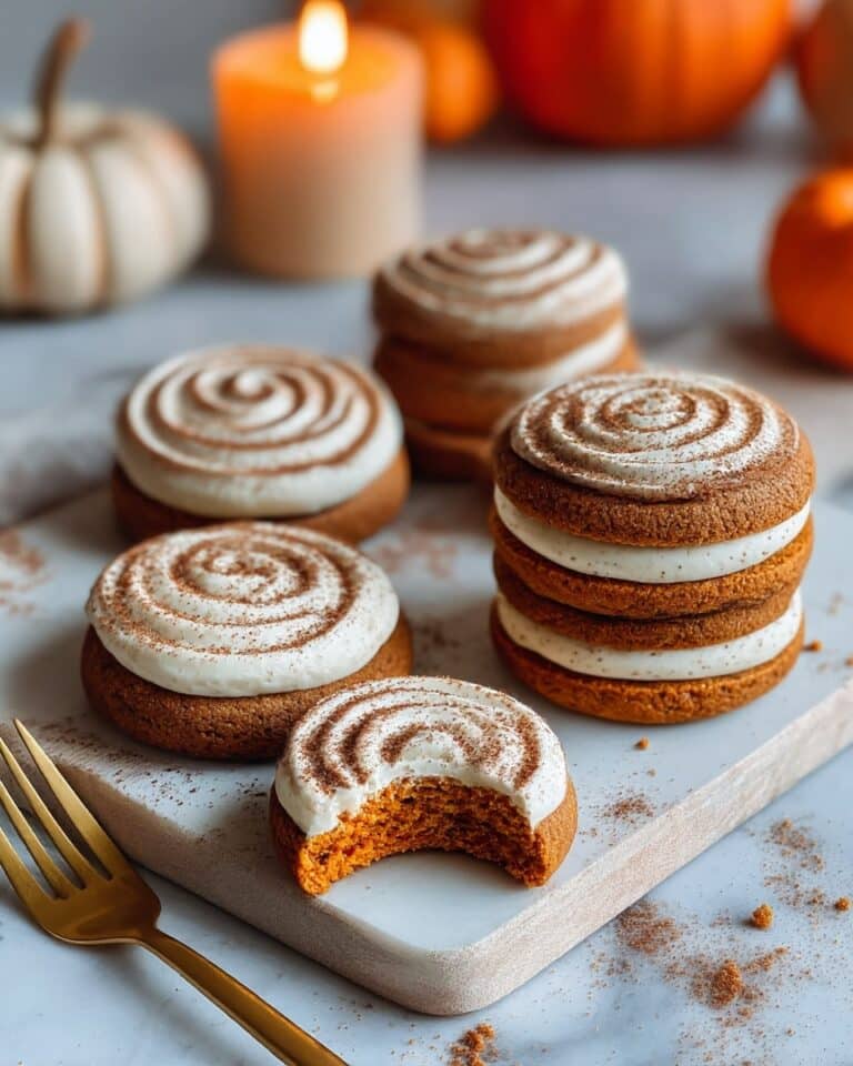 Soft Pumpkin Cookies with Cream Cheese Frosting Recipe