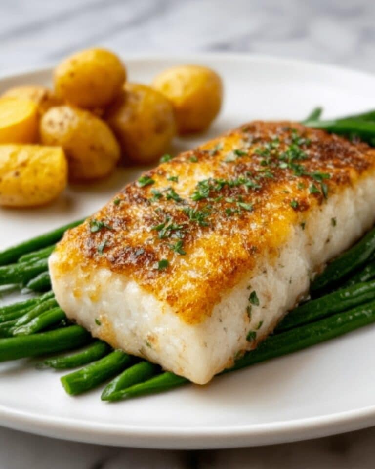 Parmesan Crusted Cod Recipe