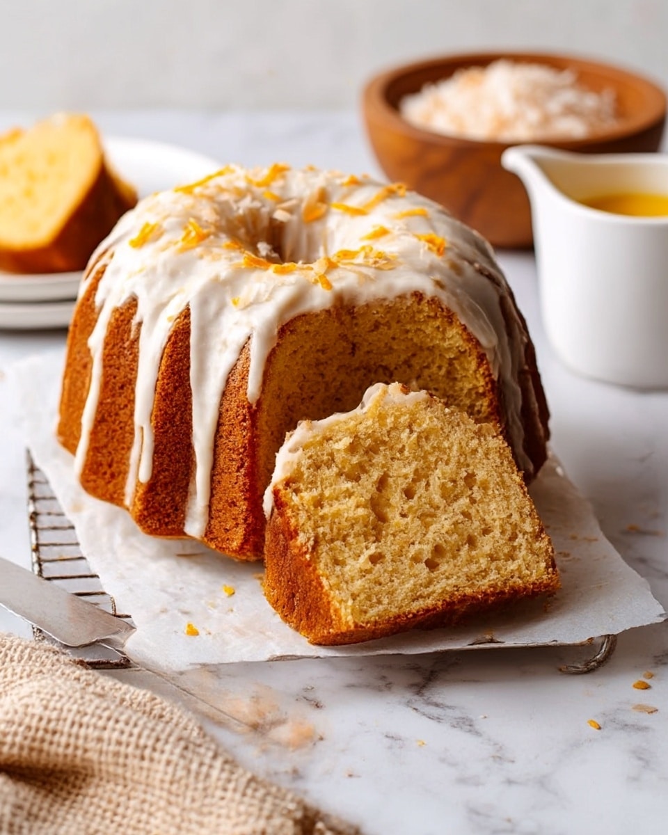 Florida Orange Juice Pumpkin Bread with Streusel and Orange Glaze Recipe