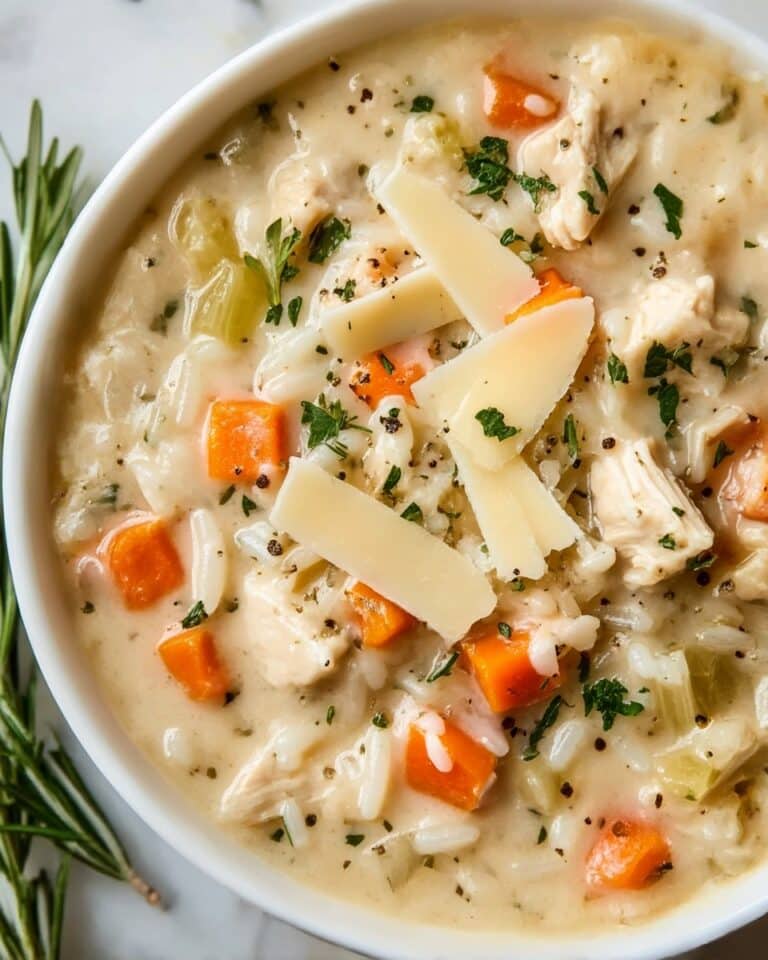 Creamy Chicken and Rice Soup Recipe