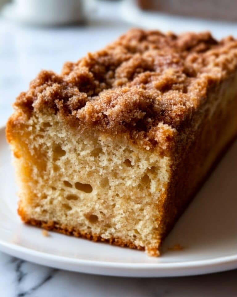 Spiced Apple Cider Donut Loaf Recipe