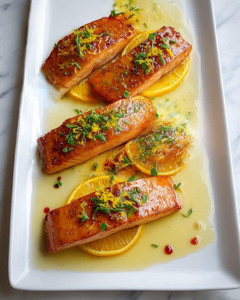 Orange Glazed Salmon Recipe