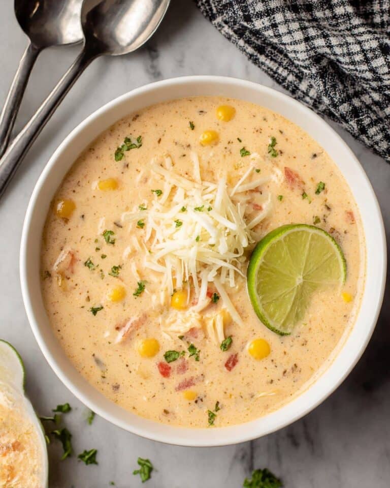 Slow Cooker Mexican Chicken Corn Chowder Recipe