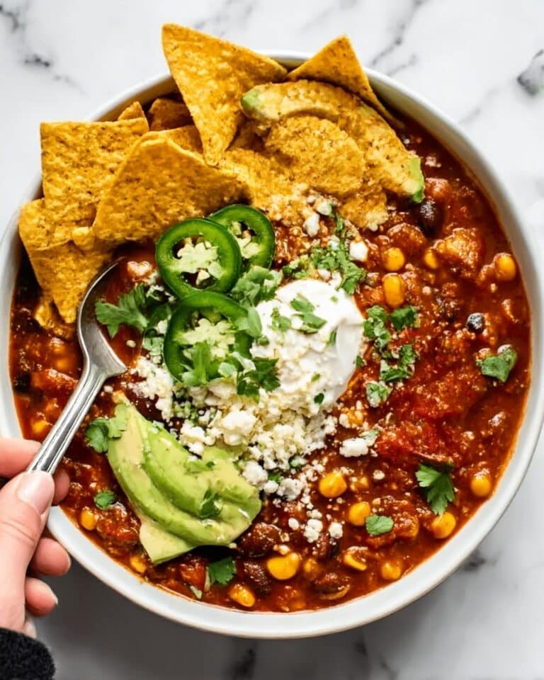 Vegan Black Bean Chili with Lentils Recipe