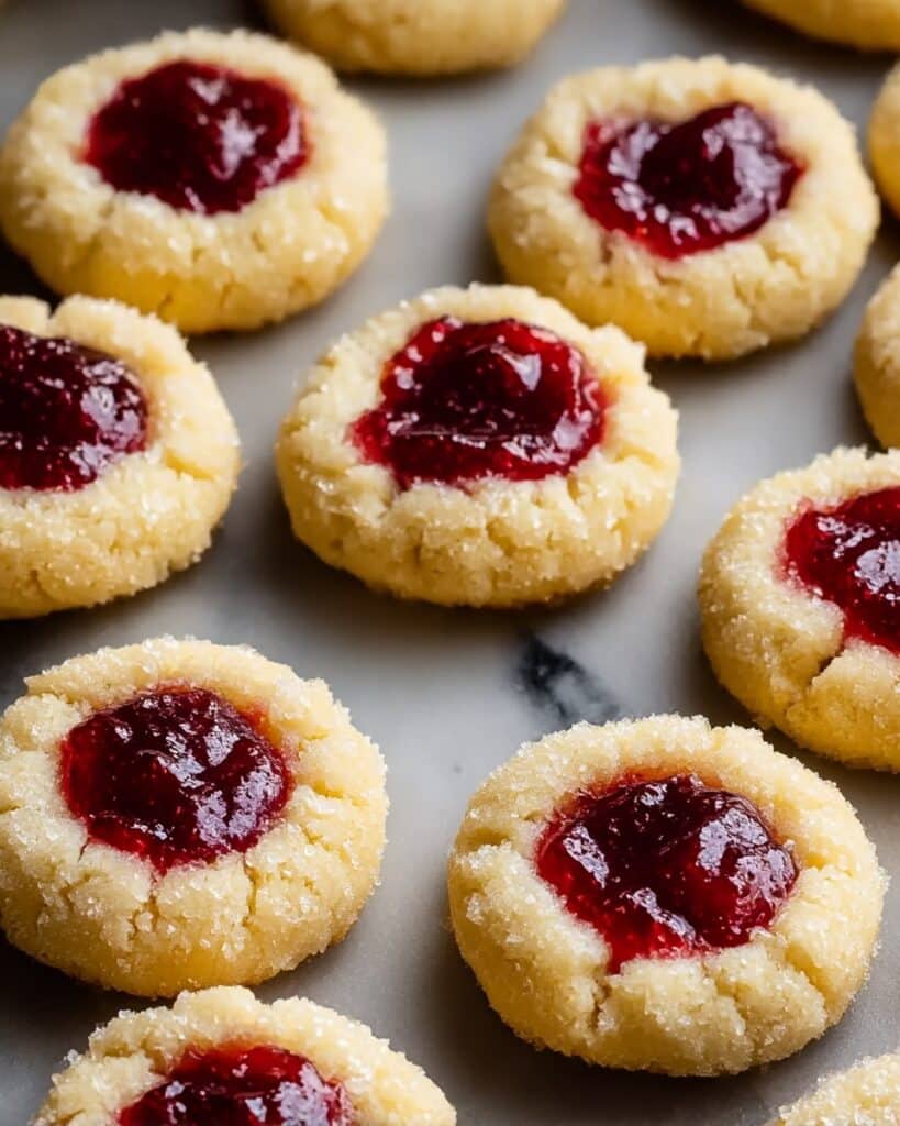 Butter Thumbprint Cookies Recipe