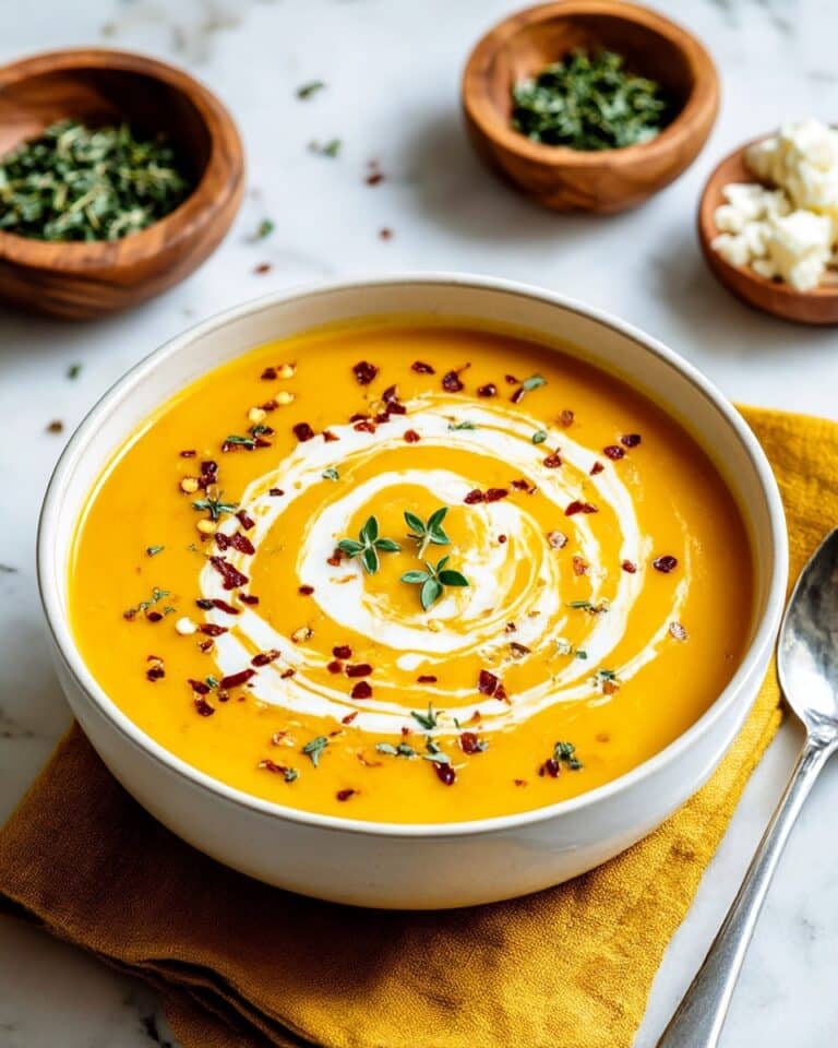Slow Cooker Butternut Squash and Cottage Cheese Soup Recipe