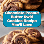 Chocolate Peanut Butter Swirl Cookies Recipe
