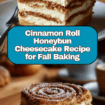 Cinnamon Roll Honeybun Cheesecake Recipe