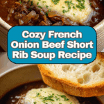 French Onion Beef Short Rib Soup Recipe