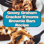 Graham Cracker S’mores Brownie Bars Recipe