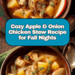 Apple & Onion Chicken Stew Recipe