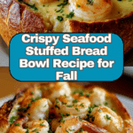 Stuffed Seafood Bread Bowl Recipe