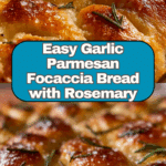 Garlic Parmesan Focaccia Bread Recipe