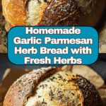 Garlic Parmesan Herb Bread Recipe