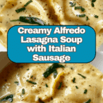 Alfredo Lasagna Soup Recipe