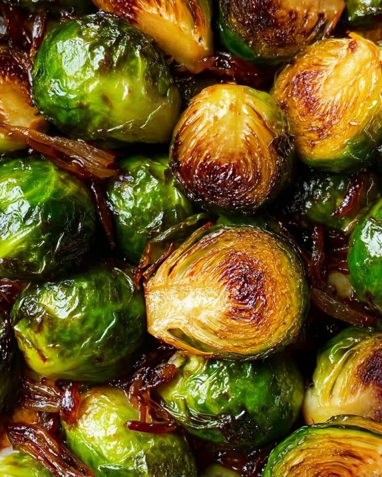 Honey Balsamic Brussels Sprouts Recipe